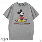 homem gucci t-shirt gg high quality mickey mouse gray ggcu38474,gucci t-shirt vintage logo